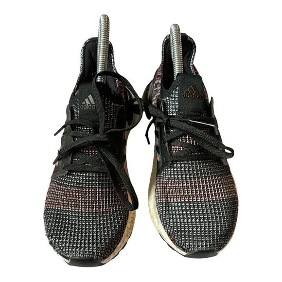 Adidas UltraBoost 19 Size 4 Black multicolor - Picture 1 of 7